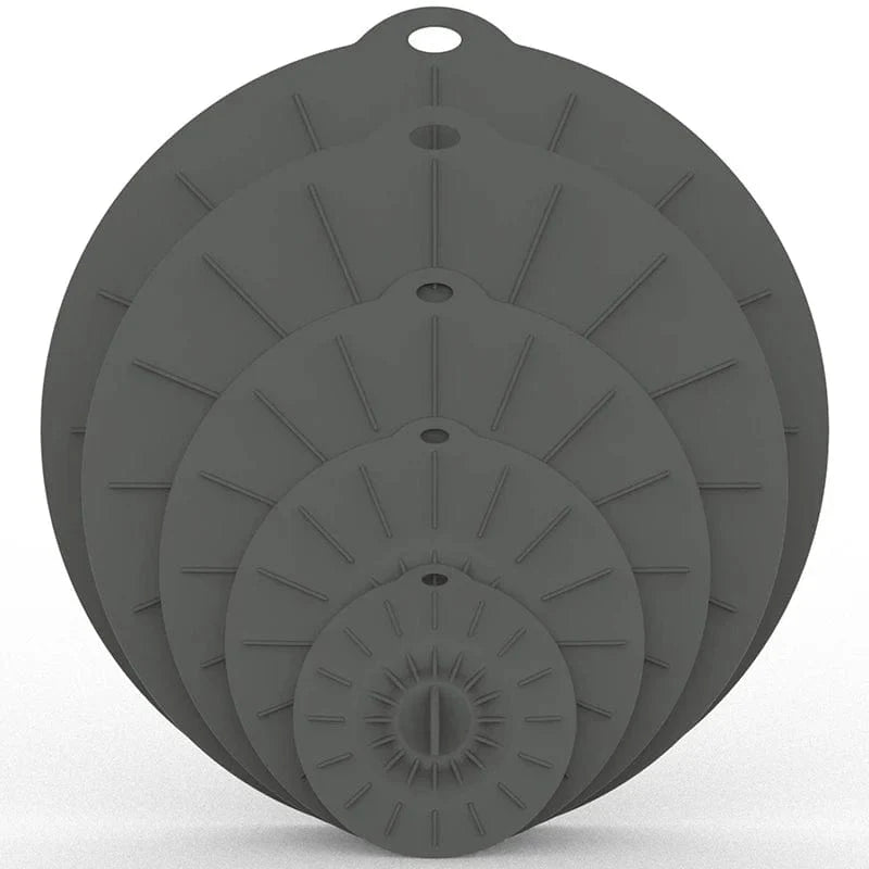 5 Housses Alimentaires en Silicone Réutilisables