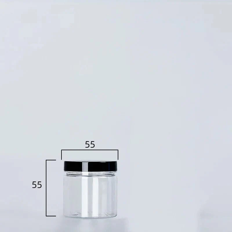 Boîte de Rangement Ronde Alimentaire à Couvercle Noir
