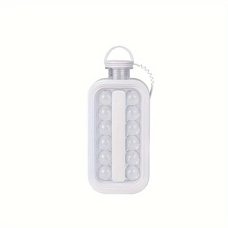 ❄️ Machine à glaçons 2-en-1 et bouteille d'eau – Pratique et portable