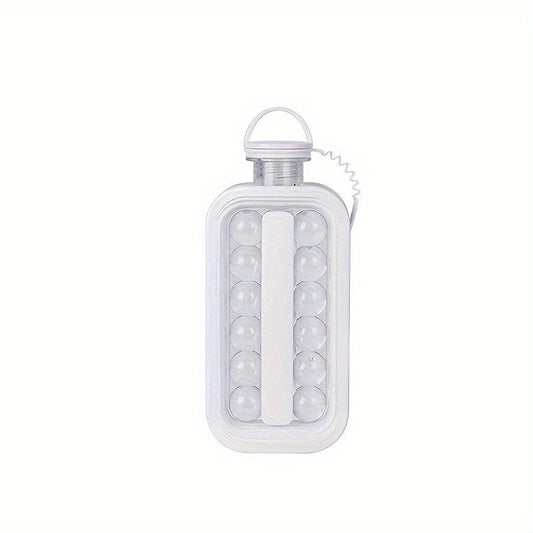 ❄️ Machine à glaçons 2-en-1 et bouteille d'eau – Pratique et portable